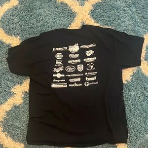 Extra large, navy blue tee